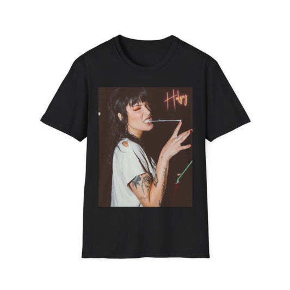 Halsey Graphics T-shirt, Music Tour Graphics T-shirt